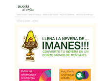 Tablet Screenshot of imanesdenevera.com